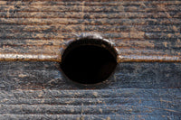 古色の風合いに時代を重ねた風格が漂う銭箱　DC7907