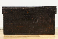 古色の風合いに時代を重ねた風格が漂う銭箱　DC7907