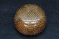 優美な杢目で温かみのある碁笥　DC7918　在庫2個