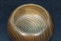 優美な杢目で温かみのある碁笥　DC7918　在庫2個