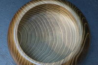 優美な杢目で温かみのある碁笥　DC7918　在庫2個