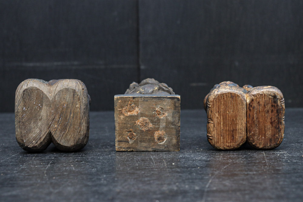 温かみ溢れる木彫りの小さな大黒様　DC7922abc　在庫(a:1 b:1 c:0)個