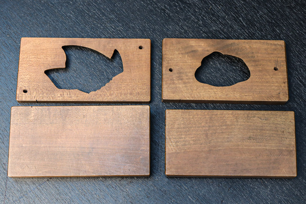 魚と蓮根の可愛らしい菓子型　DC7932ab　在庫(a:1 b:1)個