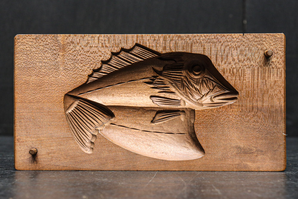 魚と蓮根の可愛らしい菓子型　DC7932ab　在庫(a:1 b:1)個