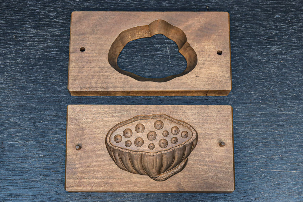 魚と蓮根の可愛らしい菓子型　DC7932ab　在庫(a:1 b:1)個