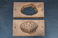 魚と蓮根の可愛らしい菓子型　DC7932ab　在庫(a:1 b:1)個