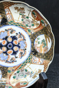 Imari medium-sized round plate DC7934