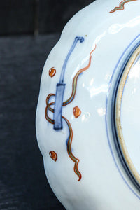 Imari medium-sized round plate DC7934