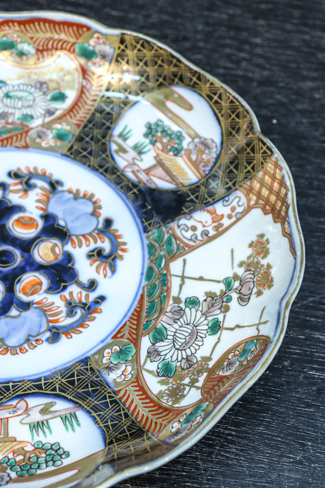 Imari medium-sized round plate DC7934