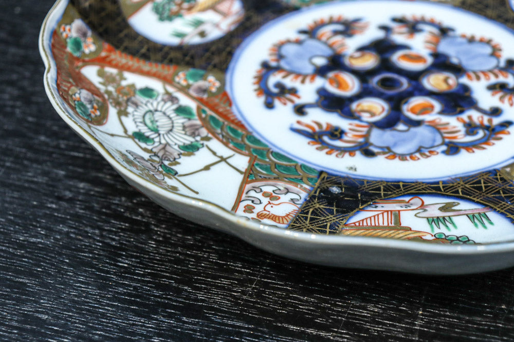 Imari medium-sized round plate DC7934