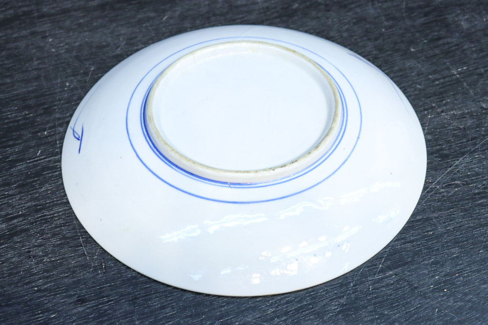 清閑な家屋のある風景を描いた中皿　DC7944ab　在庫(a:2 b:1)枚