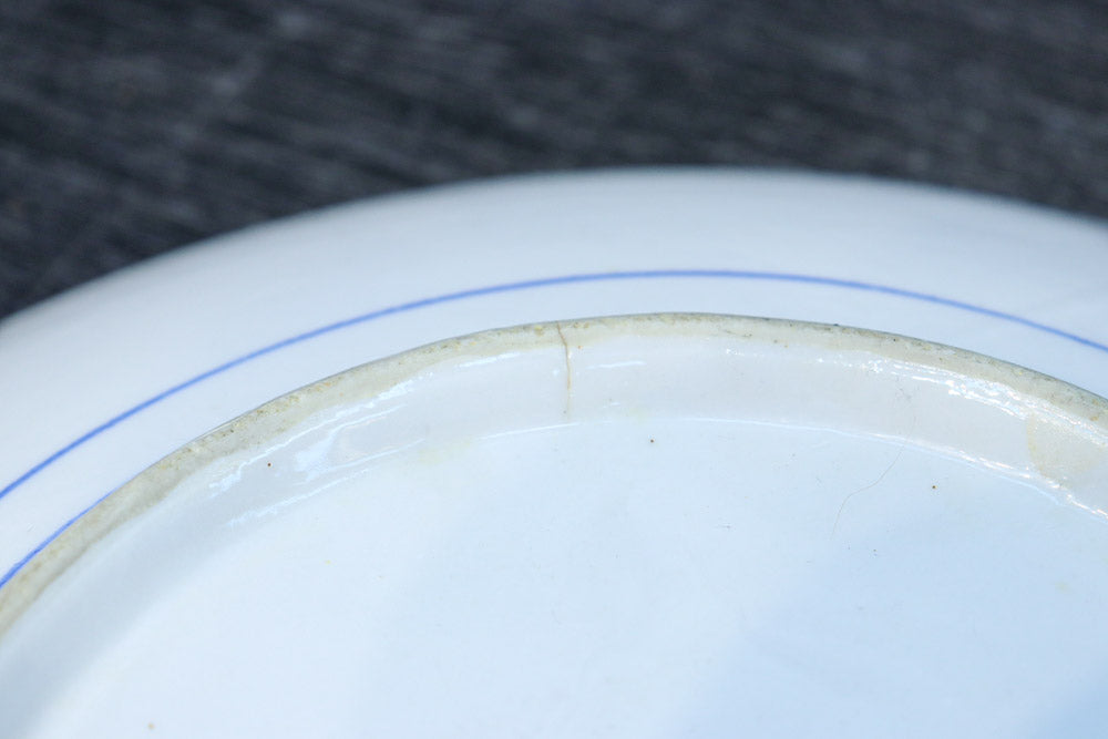 清閑な家屋のある風景を描いた中皿　DC7944ab　在庫(a:2 b:1)枚