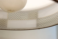 市松模様のセル装飾がレトロモダンに飾る電笠　DC7954