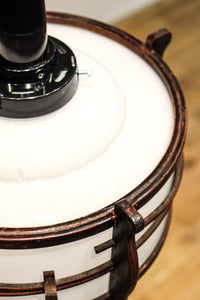 松葉の装飾で雅な面持ちある電笠　DC7957a