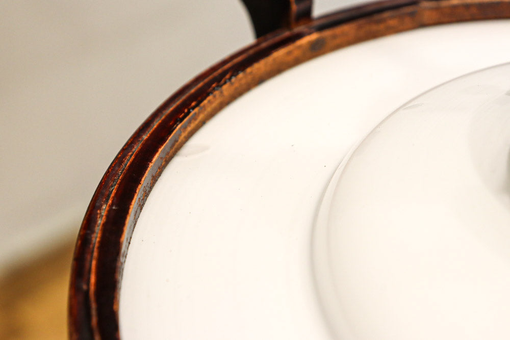 松葉の装飾で雅な面持ちある電笠　DC7957a