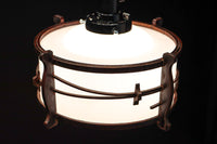 松葉の装飾で雅な面持ちある電笠　DC7957a