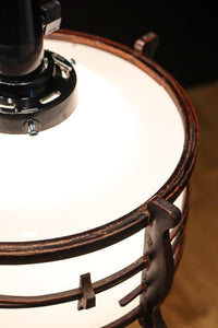 松葉の装飾で雅な面持ちある電笠　DC7957a