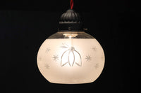 星の切子模様が可愛らしい稀少な電笠　DC7958