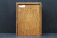 美しい花々が描かれる日光彫の小引き出し　DC7967