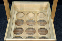 珍品!! 徳利を運ぶのに重宝した仕切り付きおかもち　DC7974