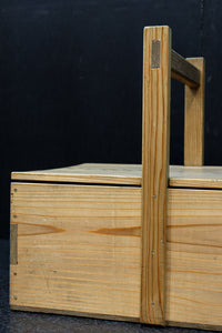 珍品!! 徳利を運ぶのに重宝した仕切り付きおかもち　DC7974