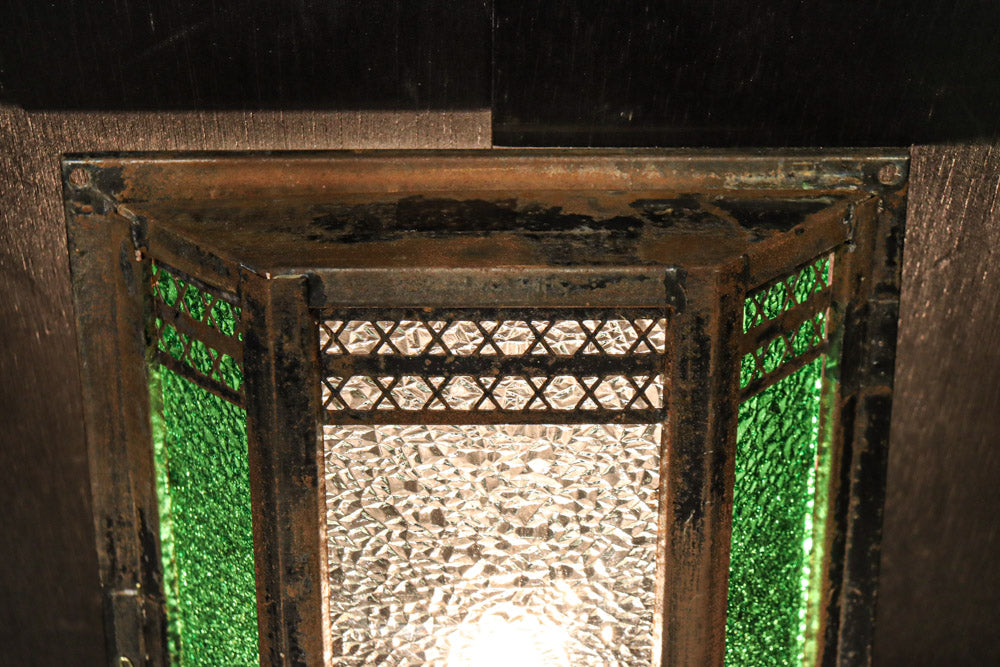 時代の柔らかな明りが輝く玄関灯カバー　DC8002　在庫2個