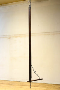 細長な板材でシンプルに纏めた自在鉤　DC8008