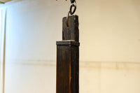 細長な板材でシンプルに纏めた自在鉤　DC8008