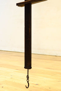 細長な板材でシンプルに纏めた自在鉤　DC8008