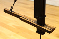 細長な板材でシンプルに纏めた自在鉤　DC8008