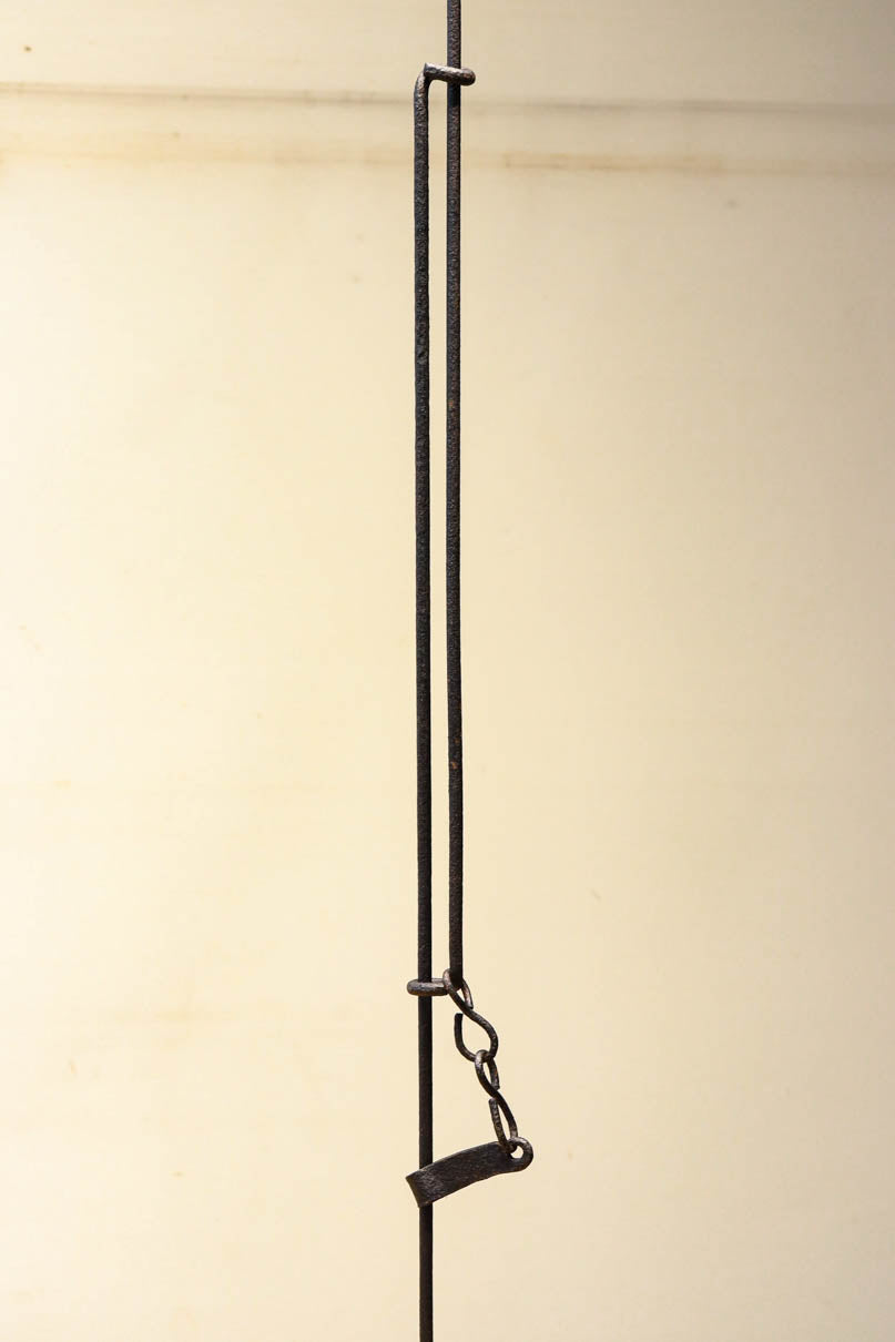 自在鉤(手作り) 特大 囲炉裏の自在鉤（じざいかぎ）の魚を手作りで作る【素人DIY】#60｜こり