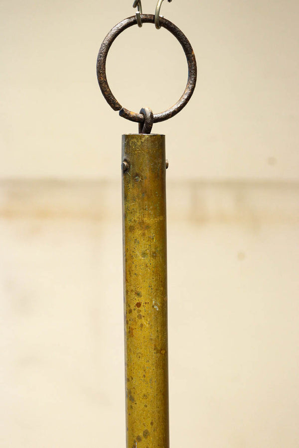 縁起の良い松竹梅を飾る自在鉤　DC8015