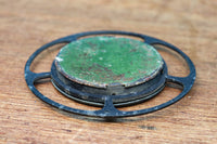 菊や松を描いた美しい七宝引き手金具　DC8019　在庫14個