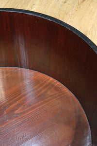 味わいを増した漆の風合いが趣きある七つ重ね切り溜　DC8025　在庫7個1組