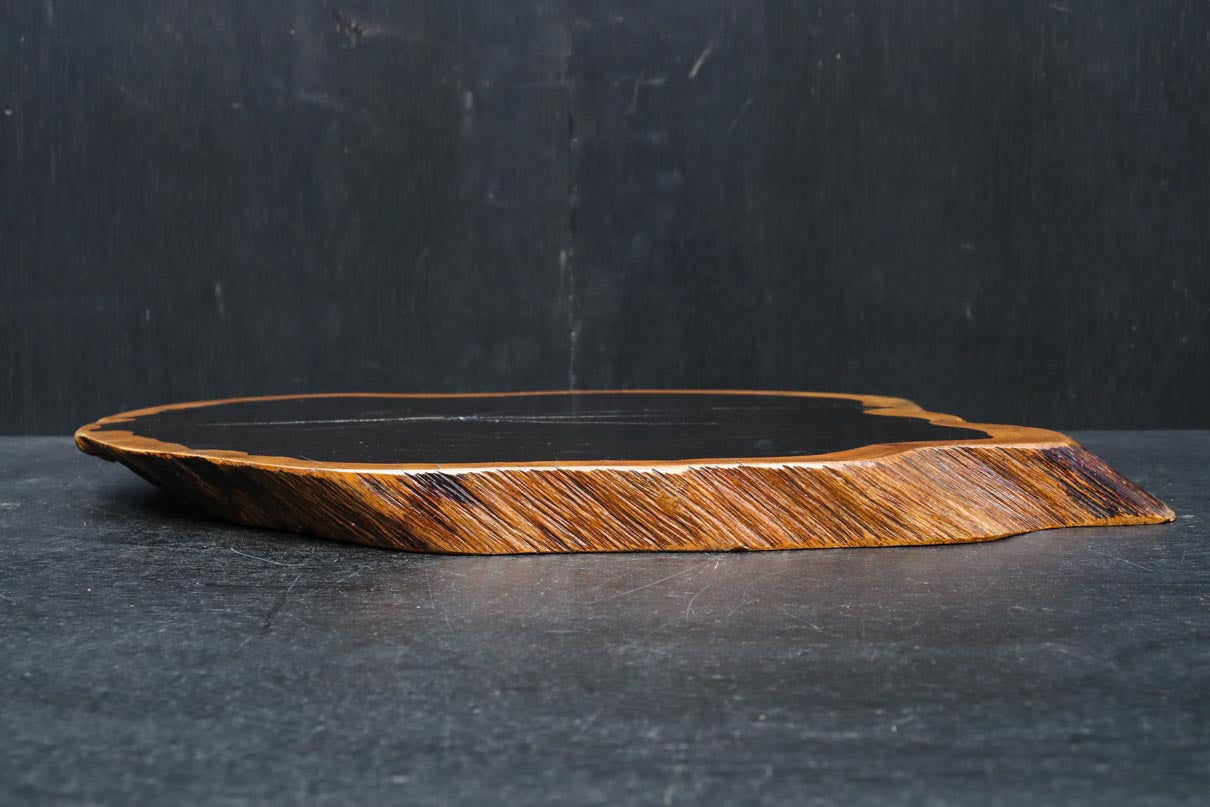 自然の風合いを残した切り株の敷板　DC8035