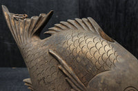 風格漂う大きな鯛の自在鉤の横木　DC8036