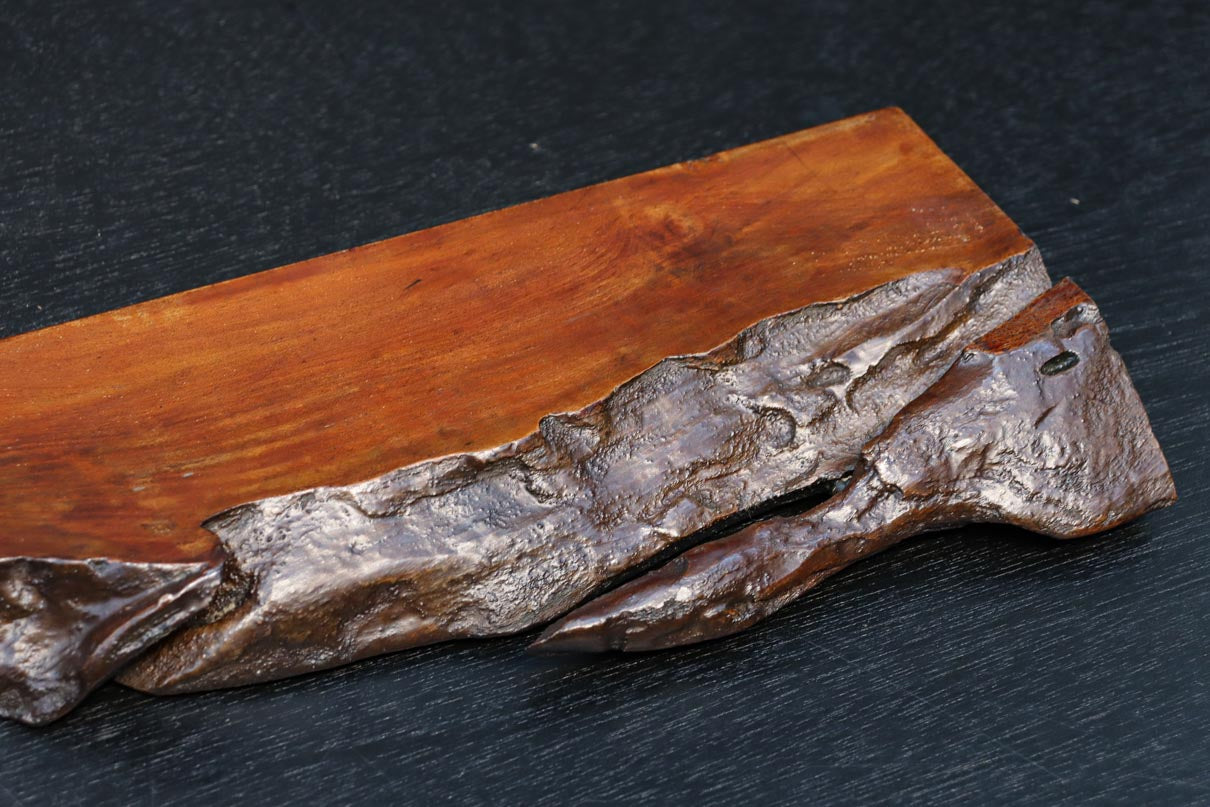 自然美の迫力ある横長の敷板　DC8037