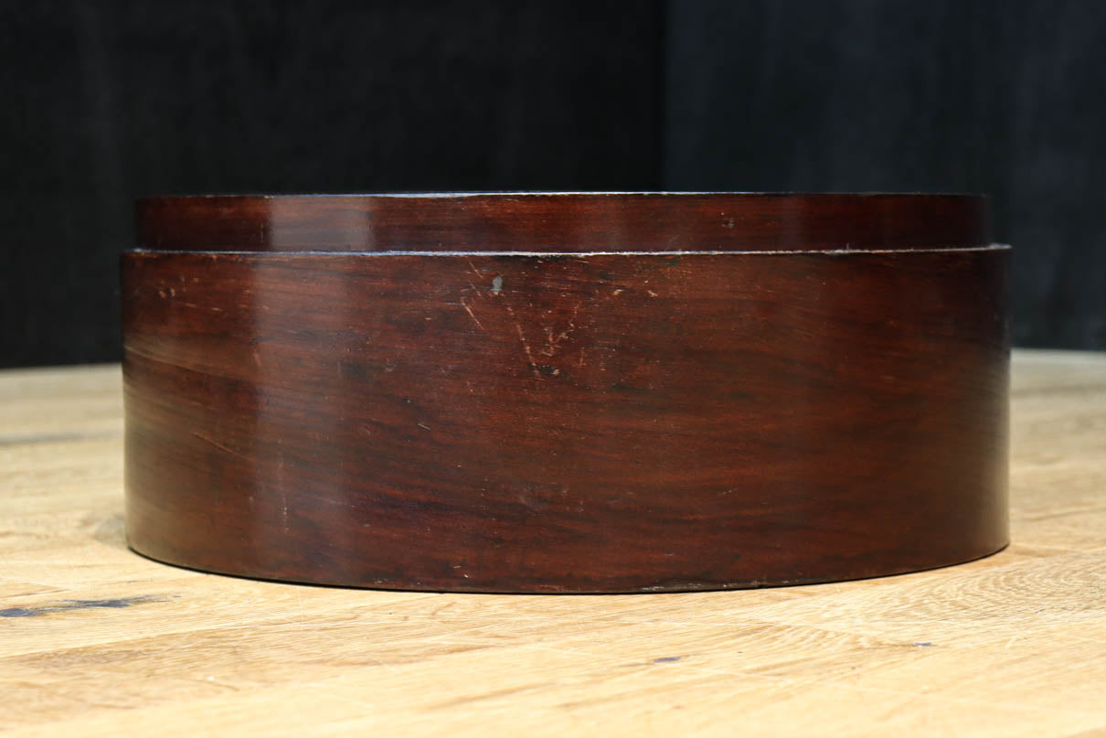 アンティーク臼 美しい色艶をした8段重ねの切溜(きりだめ)(蓋付き) DC8052 在庫