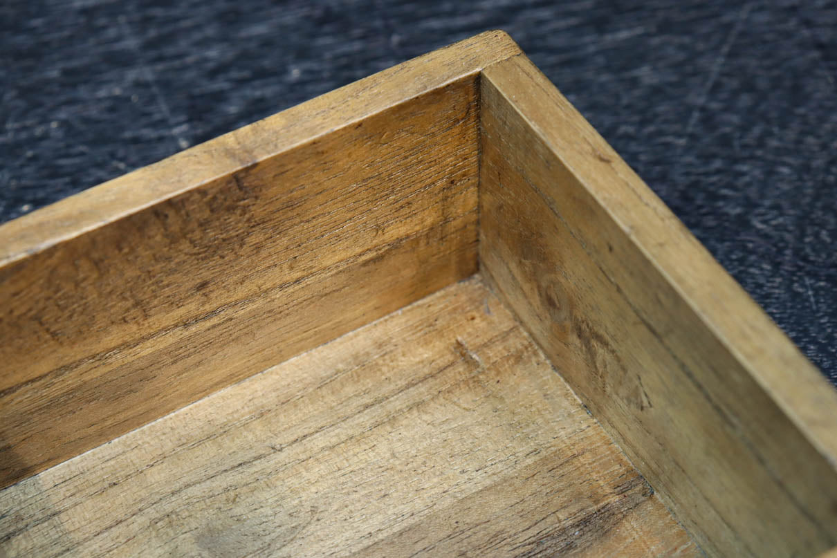 木地の優しい風合いに味わい溢れる角型マス　DC8067