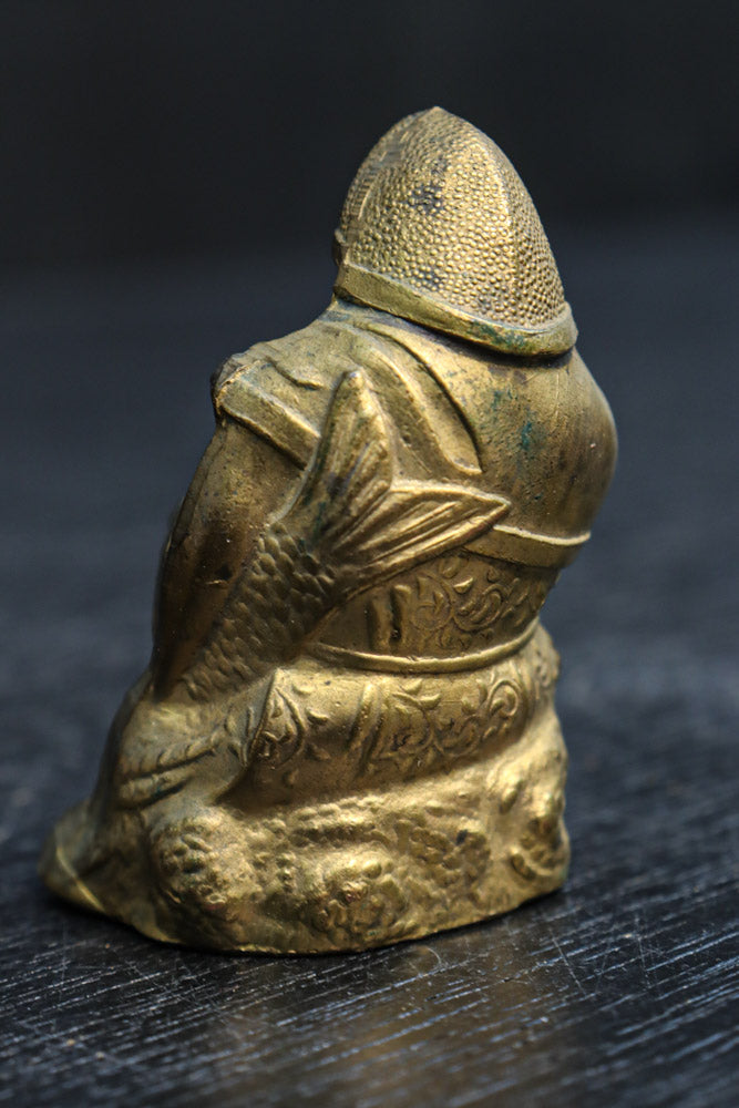 小振りサイズ!! 金色に彩られた恵比須様と大黒様のセット　DC8070　在庫2体1組