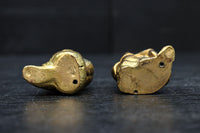 小振りサイズ!! 金色に彩られた恵比須様と大黒様のセット　DC8070　在庫2体1組