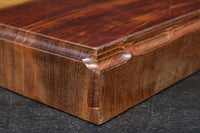 切株の雰囲気を残す厚みのある敷板　DC8079