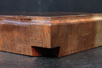 切株の雰囲気を残す厚みのある敷板　DC8079