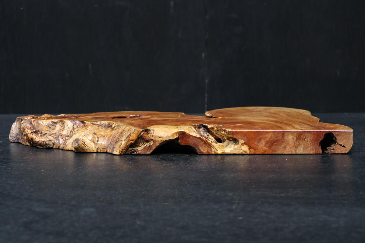 切株の自然な風合いを活かした敷板　DC8080