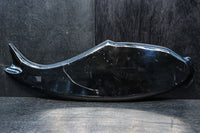 鯉をモチーフにした朱漆の長盆　DC8089