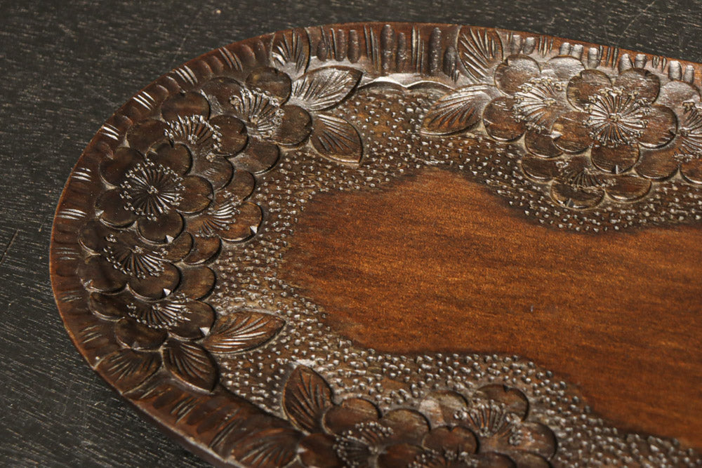 軽井沢彫　飾り盆 軽井沢彫 飾り盆 軽井沢彫 飾り盆 c9ec9a36203cbfd040c01cf4e9a6d9