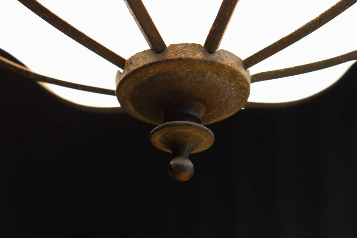 鬼灯型の上品な笠が趣きある電笠　DC8104