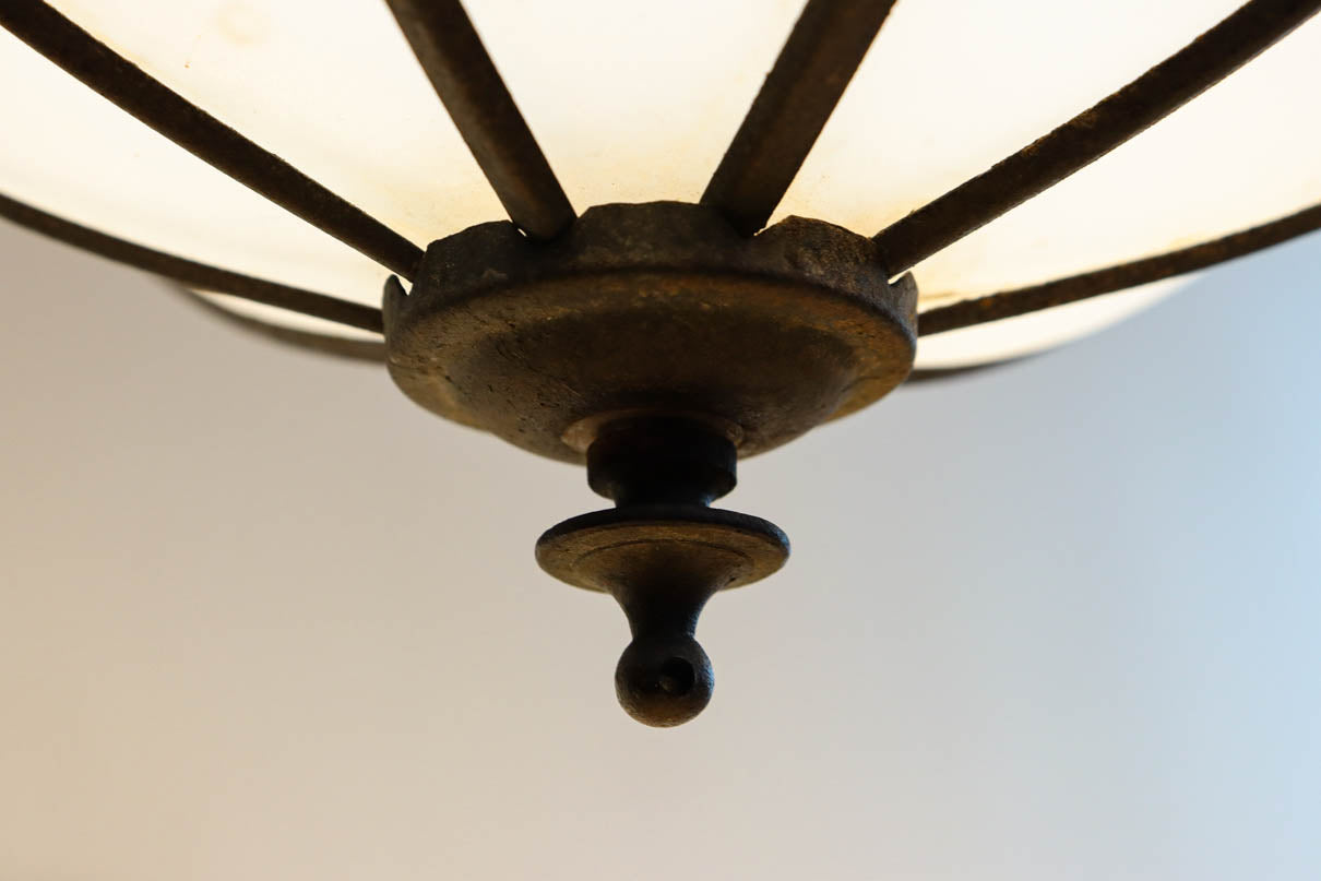 鬼灯型の上品な笠が趣きある電笠　DC8104