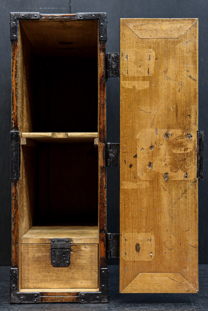 文政13年(1830) 稀少!! 歴史が刻まれた手提げ金庫　DC8112