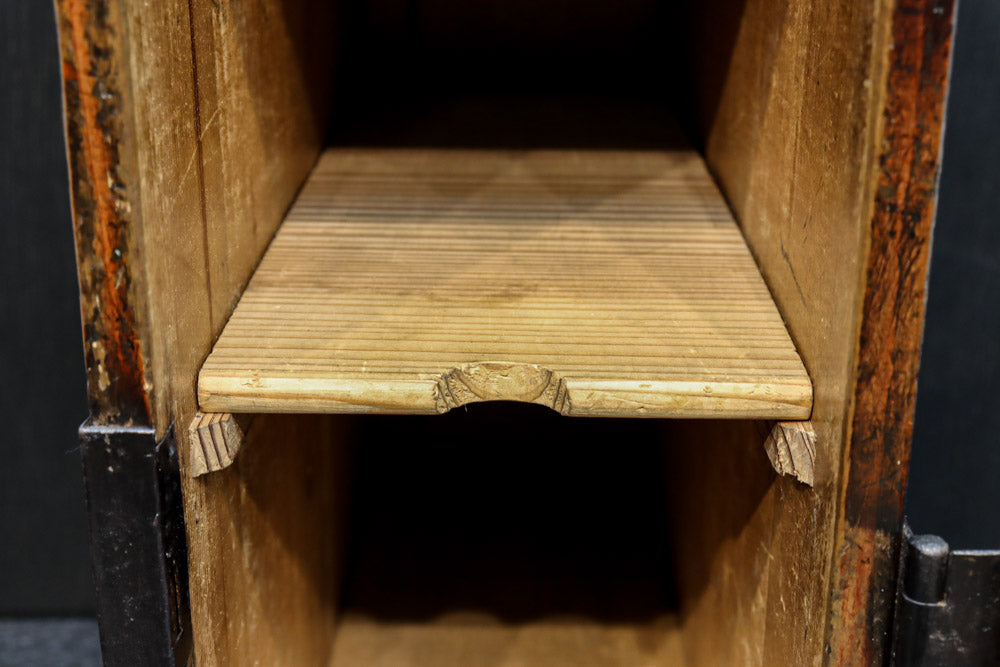 文政13年(1830) 稀少!! 歴史が刻まれた手提げ金庫　DC8112